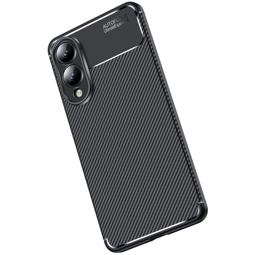 Samsung Galaxy S25 Edge Kılıf Silikon Parmak İzi Bırakmayan Karbon Soft Negro Kapak - Siyah