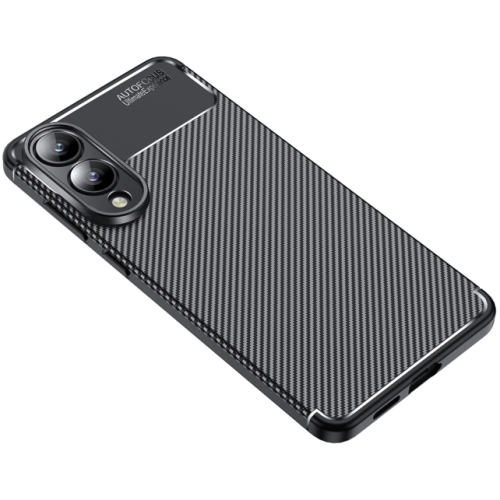 Samsung Galaxy S25 Edge Kılıf Silikon Parmak İzi Bırakmayan Karbon Soft Negro Kapak - Siyah