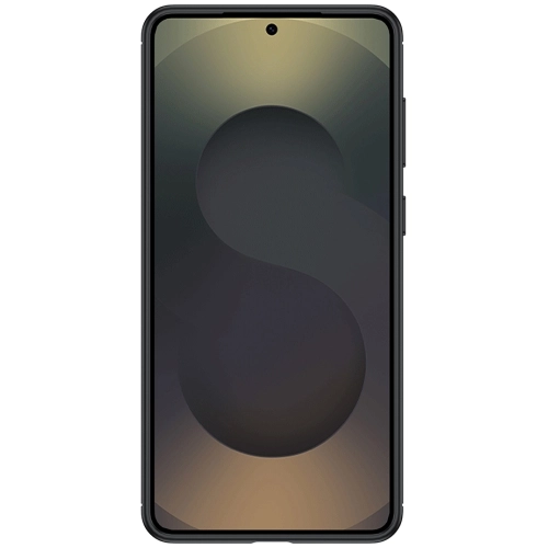 Samsung Galaxy S25 Edge Kılıf Silikon Parmak İzi Bırakmayan Karbon Soft Negro Kapak - Siyah