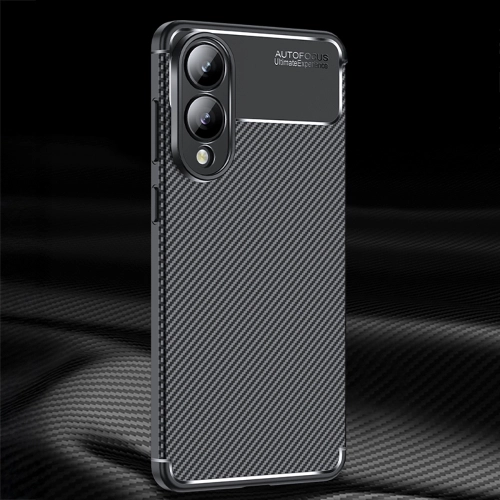 Samsung Galaxy S25 Edge Kılıf Silikon Parmak İzi Bırakmayan Karbon Soft Negro Kapak - Siyah