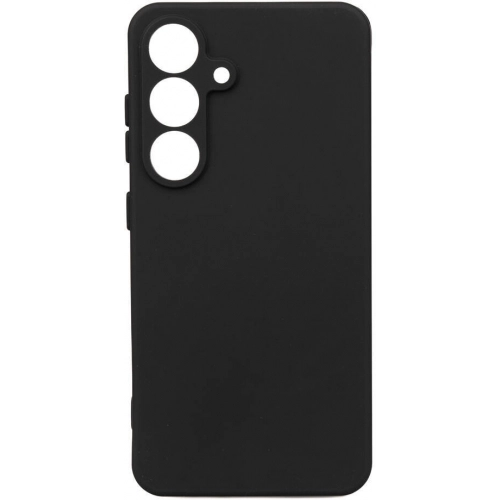 Samsung Galaxy S25 Kılıf Silikon Mat Esnek Kamera Korumalı Biye Kapak - Mor