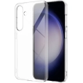Samsung Galaxy S25 Plus Kılıf Sert Arka Yüzey İnce Droga Kapak - Şeffaf
