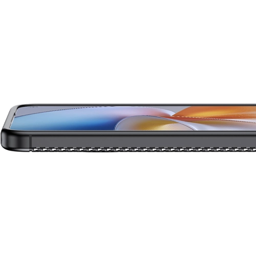 Samsung Galaxy S25 Plus Kılıf Silikon Parmak İzi Bırakmayan Karbon Soft Negro Kapak - Siyah