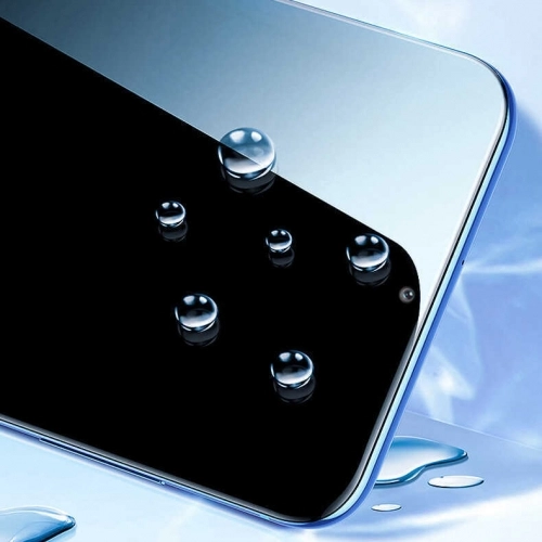 Samsung Galaxy S25 Ultra Ekran Koruyucu Tam Kaplayan Kenarları Kırılmaya Dayanıklı Cam - Siyah