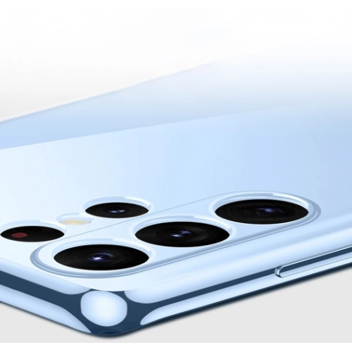 Samsung Galaxy S25 Ultra Kılıf Kamera Korumalı Esnek Silikon Kapak - Şeffaf