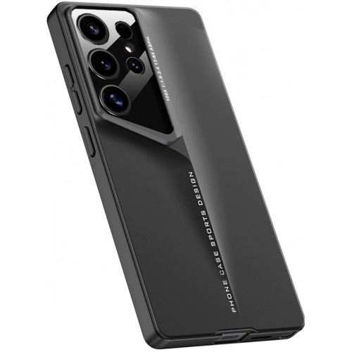 Samsung Galaxy S25 Ultra Kılıf Ultra İnce Kameralı Korumalı Sert Rubber Procase Kapak - Siyah