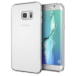 Samsung Galaxy S7 Edge Kılıf Ultra İnce Kaliteli Esnek Silikon 0.2mm - Şeffaf