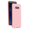 Samsung Galaxy S8 Kılıf İnce Soft Mat Renkli Esnek Silikon Kapak - Rose Gold