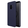 Samsung Galaxy S9 Kılıf İnce Soft Mat Renkli Esnek Silikon Kapak - Lacivert