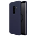 Samsung Galaxy S9 Plus Kılıf İnce Soft Mat Renkli Esnek Silikon Kapak - Lacivert
