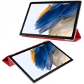 Samsung Galaxy Tab A 10.1 2016 - P580 Tablet Kılıfı Standlı Smart Cover Kapak - Kırmızı