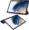 Samsung Galaxy Tab A 10.1 2016 - P580 Tablet Kılıfı Standlı Smart Cover Kapak - Mavi