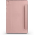 Samsung Galaxy Tab A 10.1 2016 - P580 Tablet Kılıfı Standlı Smart Cover Kapak - Rose Gold
