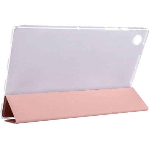 Samsung Galaxy Tab A 10.1 2016 - P580 Tablet Kılıfı Standlı Smart Cover Kapak - Rose Gold