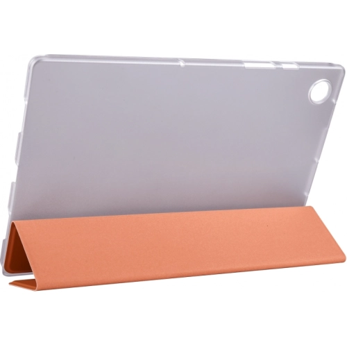 Samsung Galaxy Tab A 10.1 2016 - P580 Tablet Kılıfı Standlı Smart Cover Kapak - Turuncu