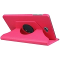 Samsung Galaxy Tab A 10.1 (T580) Tablet Kılıfı 360 Derece Dönebilen Standlı Kapak - Pembe