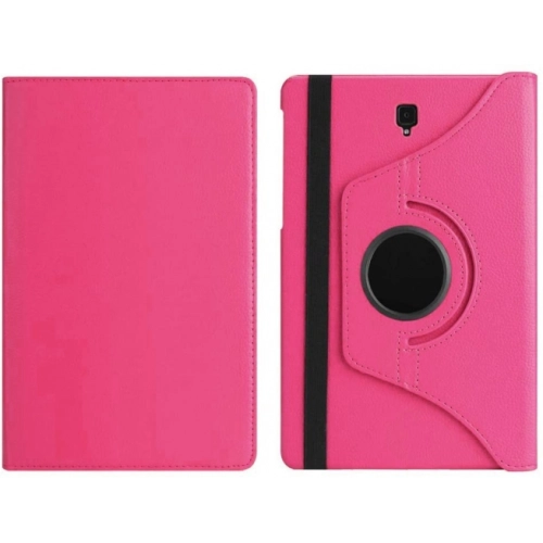 Samsung Galaxy Tab A 10.5 (T590) Tablet Kılıfı 360 Derece Dönebilen Standlı Kapak - Pembe