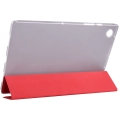 Samsung Galaxy Tab A 10.5 - T590 Tablet Kılıfı Standlı Smart Cover Kapak - Kırmızı