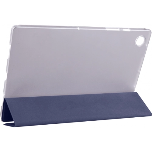 Samsung Galaxy Tab A 10.5 - T590 Tablet Kılıfı Standlı Smart Cover Kapak - Lacivert