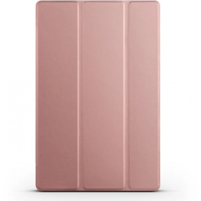 Samsung Galaxy Tab A 10.5 - T590 Tablet Kılıfı Standlı Smart Cover Kapak - Rose Gold