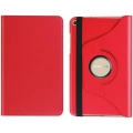 Samsung Galaxy Tab A 8 (T290) Tablet Kılıfı 360 Derece Dönebilen Standlı Kapak - Kırmızı