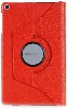 Samsung Galaxy Tab A 8 (T290) Tablet Kılıfı 360 Derece Dönebilen Standlı Kapak - Kırmızı