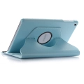 Samsung Galaxy Tab A 8 (T290) Tablet Kılıfı 360 Derece Dönebilen Standlı Kapak - Mavi