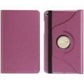 Samsung Galaxy Tab A 8 (T290) Tablet Kılıfı 360 Derece Dönebilen Standlı Kapak - Mor