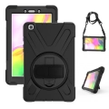 Samsung Galaxy Tab A 8inç T290 Kılıf Zore Defender Tablet Silikon - Siyah