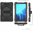 Samsung Galaxy Tab A7 Lite T220 Kılıf Zore Defender Tablet Silikon - Siyah