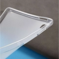 Samsung Galaxy Tab A7 Lite T225 İnce Şeffaf Tablet Süper Silikon - Şeffaf