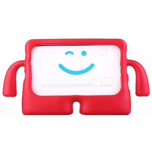 Samsung Galaxy Tab A7 Lite T225 Kılıf Çocuklar İçin Standlı Eğlenceli Korumalı Silikon Tablet Kılıfı - Sarı