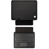 Samsung Galaxy Tab A7 Lite T225 Klavyeli Kılıf Zore Border Keyboard Bluetooh Bağlantılı Standlı Tablet Kılıfı - Siyah
