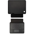 Samsung Galaxy Tab A7 Lite T225 Klavyeli Kılıf Zore Border Keyboard Bluetooh Bağlantılı Standlı Tablet Kılıfı - Siyah