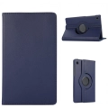 Samsung Galaxy Tab A7 Lite T225 Tablet Kılıfı 360 Derece Dönebilen Standlı Kapak - Lacivert