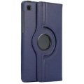 Samsung Galaxy Tab A7 Lite T225 Tablet Kılıfı 360 Derece Dönebilen Standlı Kapak - Lacivert