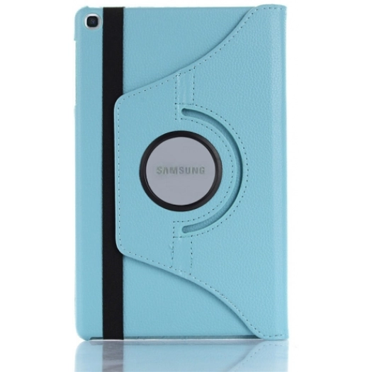 Samsung Galaxy Tab A7 Lite T225 Tablet Kılıfı 360 Derece Dönebilen Standlı Kapak - Mavi
