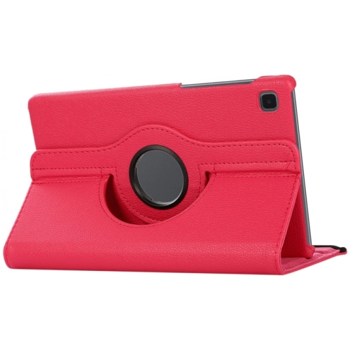 Samsung Galaxy Tab A7 Lite T225 Tablet Kılıfı 360 Derece Dönebilen Standlı Kapak - Pembe