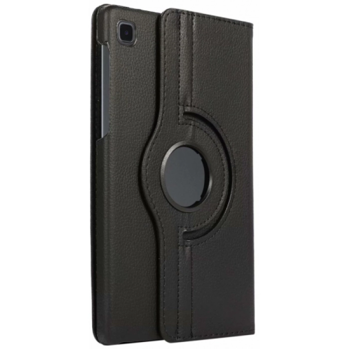Samsung Galaxy Tab A7 Lite T225 Tablet Kılıfı 360 Derece Dönebilen Standlı Kapak - Siyah