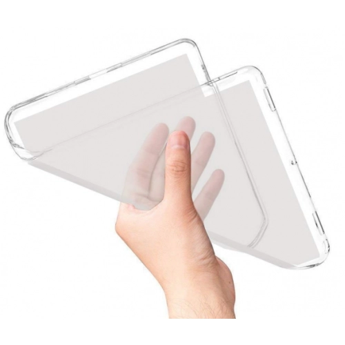 Samsung Galaxy Tab A7 T500 İnce Şeffaf Tablet Süper Silikon - Şeffaf