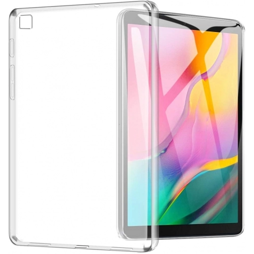 Samsung Galaxy Tab A7 T500 İnce Şeffaf Tablet Süper Silikon - Şeffaf