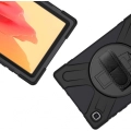Samsung Galaxy Tab A7 T500 Kılıf Zore Defender Tablet Silikon - Siyah
