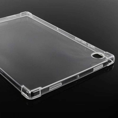 Samsung Galaxy Tab A8 10.5 SM-X200 Kılıf Şeffaf Kenarları Airbag Anti-Shock Kılıf