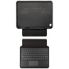 Samsung Galaxy Tab A8 10.5 SM-X200 Klavyeli Kılıf Zore Border Keyboard Bluetooh Bağlantılı Standlı Tablet Kılıfı - Siyah