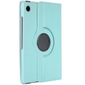 Samsung Galaxy Tab A8 10.5 SM-X200 Tablet Kılıfı 360 Derece Dönebilen Standlı Kapak - Mavi