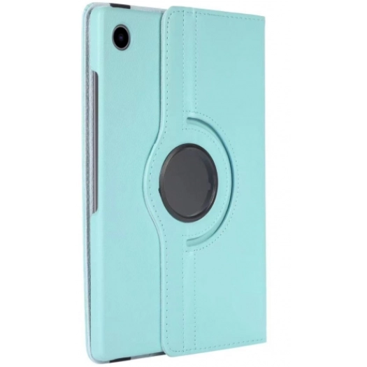 Samsung Galaxy Tab A8 10.5 SM-X200 Tablet Kılıfı 360 Derece Dönebilen Standlı Kapak - Mavi