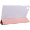 Samsung Galaxy Tab A8 10.5 SM-X200 Tablet Kılıfı Standlı Smart Cover Kapak - Rose Gold