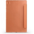Samsung Galaxy Tab A8 10.5 SM-X200 Tablet Kılıfı Standlı Smart Cover Kapak - Turuncu