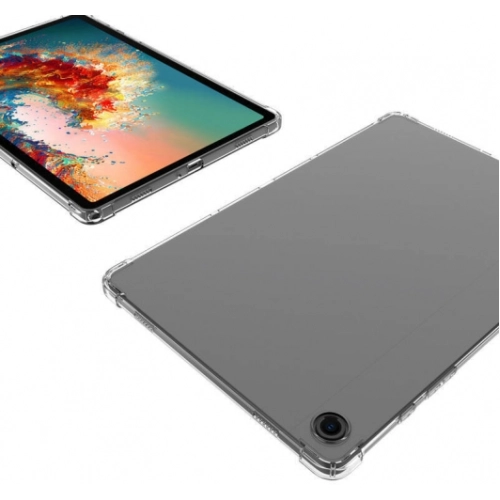 Samsung Galaxy Tab A9 Kılıf İnce Şeffaf Tablet Süper Silikon - Şeffaf