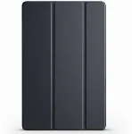 Samsung Galaxy Tab A9 Tablet Kılıfı Akıllı Uyku Modlu Standlı Şeffaf Smart Cover Kapak - Siyah